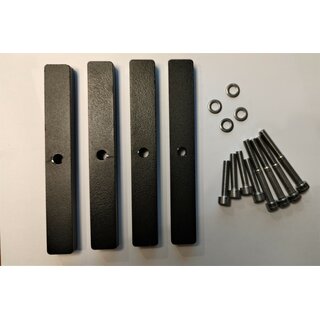 VW T5/6 Adapter Dachtrger 4 fach schwarz