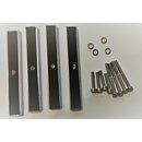 VW T5/6 Adapter Dachtrger 4 fach blank